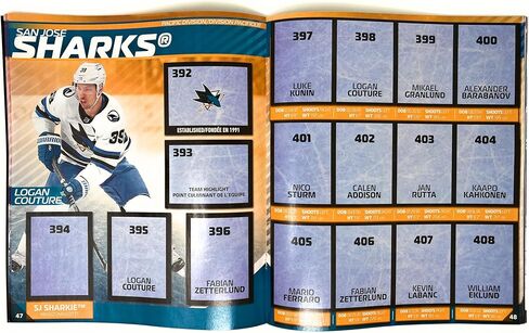 2024/2025 Topps NHL Sticker Collection - Sticker Album in Kuwait