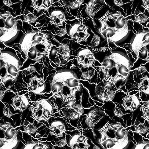 Hydrographic Film Skull Shock Hydro dip Dipping in Kuwait