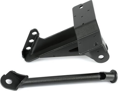 ALMULOO Track Bar Drop Bracket أسود متوافق مع 2005-2007 Ford F250 F350 Super Duty 4WD in Kuwait
