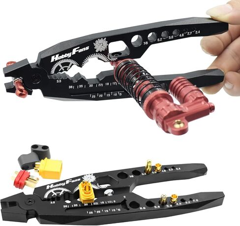 Metal Shock Absorber Pliers Rod Ball Clamp & Ball Joint Wrench Multi-Function RC Tool Combo Set for 1/8 1/10 RC Car in Kuwait