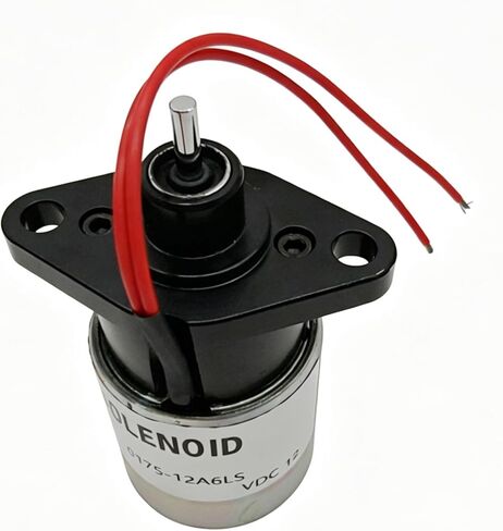 12V Stop Solenoid Actuator 0175-12A6LS SA-4828-12 017512A6LS SA482812 Fikowjs Compatible with Kubota V3300 Engine in Kuwait