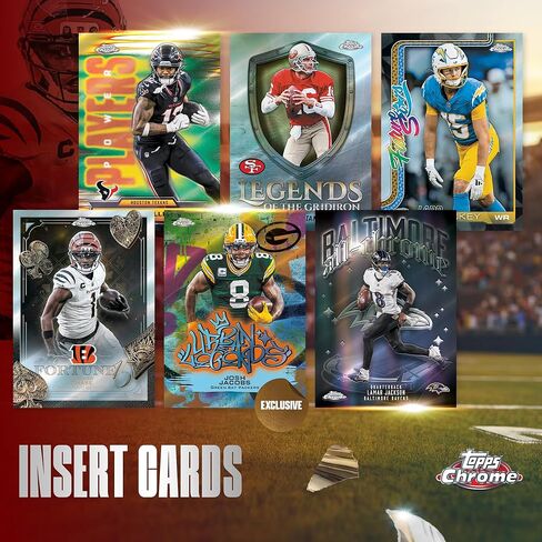 كرة قدم Topps Chrome 2025 - مختومة من المصنع - صندوق ضخم in Kuwait