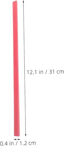Angoily 40pcs A4 Plastic Binding Bars with 1.2cm Solid Spine Clips, Multi-Color Bookbinding Strips for Office Document Report Covers, School and Study Binding Supplies in Kuwait