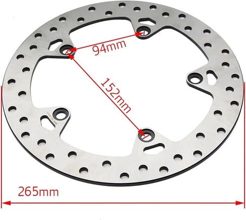 دراجة نارية الخلفية قرص فرامل الدوار صالح ل BMW F650GS F700GS F750GS F800GS F850GS F800R F800GT F800S F800ST S1000XR F800GT C400GT in Kuwait