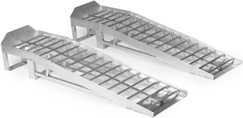 Titan Ramps Low Profile Aluminum Car Ramps Pair 3,000 LB Capacity for Oil Change in Kuwait