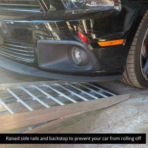 Titan Ramps Low Profile Aluminum Car Ramps Pair 3,000 LB Capacity for Oil Change in Kuwait