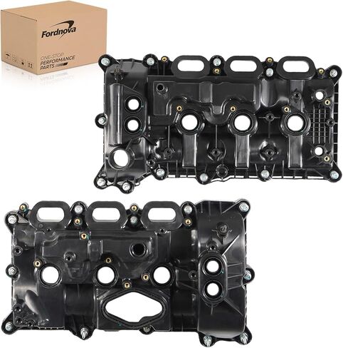 Fordnova Engine Valve Cover Kit w/Gasket Left Right for 2017-2020 Ford F150 3.5L Replace# HL3Z-6582-G HL3Z-6582-F in Kuwait