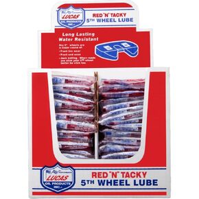 Lucas-Oil Heavy Duty 5th Wheel Grease 2.5 oz Trailer Hitch Lubricant | RV Towing Smooth Operation Long Lasting Protection Anti Wear Corrosion Resistant - 48 Pack | 10676 in Kuwait