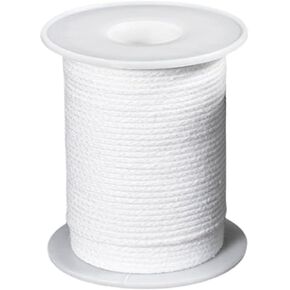 200 Feet Braided Candle Wick Spool 100% Cotton,Braided Wick for Paraffin Wax Soy Beeswax Candle Making,Braided Wick Spools Bulk Cotton Yarn Embroidery Thread for Candle Making Candle DIY in Saudi Arabia