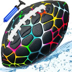 Jasonwell Pool Beach Water Football - Strong Grip Waterproof Football for All-Weather Play Pool Toys Beach Games Outdoor Sports Lake Toy Christmas Birthday Gifts for Kids Boys Teens Adults in Kuwait