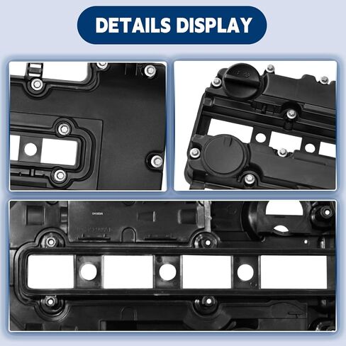 AERDM Engine Valve Cover kit w/Gaskets & Bolts & Oil Filler Cap Compatible with 2011-2020 Chevy Cruze Sonic Volt Trax Buick Encore ELR Encore 1.4L Turbo Replaces # 55573746 25198498 25198874 in Kuwait