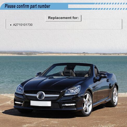 غطاء صمام المحرك، مع حشية متوافقة مع 2011-2012 C180، 2011-2014 C200/E250، 2012-2015 C250، 2012-2013 E200، 2012-2015 SLK200/SLK250، L4 1.8L، استبدال لـ A2710101730 in Kuwait
