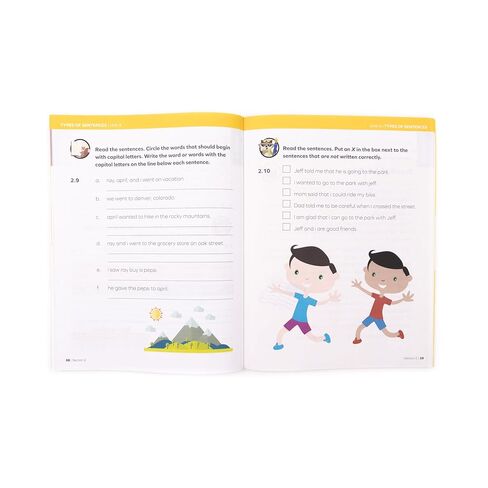 مجموعة صندوق Lifepac الجديدة للصف الثاني AOP المكونة من 4 موضوعات (الرياضيات واللغة والعلوم والتاريخ / الجغرافيا، ألفا أوميغا، الصف الثاني، منهج التعليم المنزلي، New Life Pac [غلاف ورقي] in Kuwait