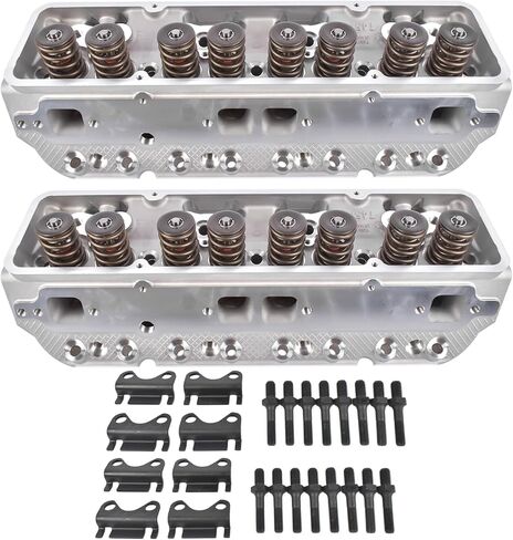 2 قطعة الاسطوانة الجمعية الألومنيوم استبدال ل تشيفي SBC 350/327/383 كورفيت كامارو Z06 190cc 64cc 129006601 in Kuwait