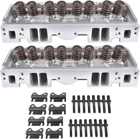 2 قطعة الاسطوانة الجمعية الألومنيوم استبدال ل تشيفي SBC 350/327/383 كورفيت كامارو Z06 190cc 64cc 129006601 in Kuwait