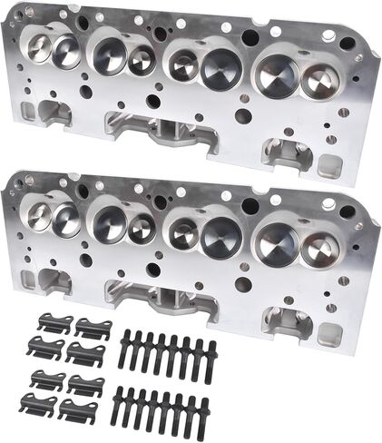 2 قطعة الاسطوانة الجمعية الألومنيوم استبدال ل تشيفي SBC 350/327/383 كورفيت كامارو Z06 190cc 64cc 129006601 in Kuwait