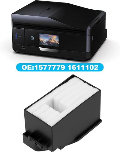 لوحة حبر نفايات SING F LTD مبيت أسود 1577779 1611102 متوافق مع Epson XP801 XP802 XP810 XP820 in Kuwait