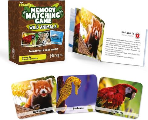 Menique, Wild Animals, Memory Matching Game in Saudi Arabia