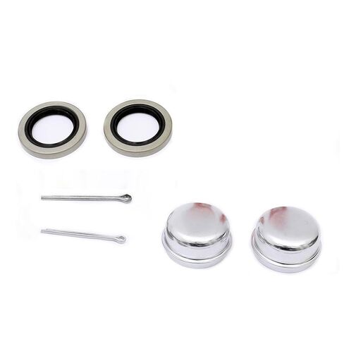 FKG Trailer Bearing Repair Kits fit for 1-1/16" Axles 2,000-2,200 lb Trailer Axles with Straight Spindles, Set of 2 in Kuwait