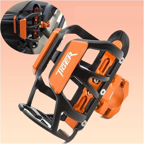 Motorcycle Stand Mount Accessories Beverage Water Bottle Cage Drink Cup Holder Compatible with Tiger 800 900 GT PRO Explorer 1200 XCA in Saudi Arabia
