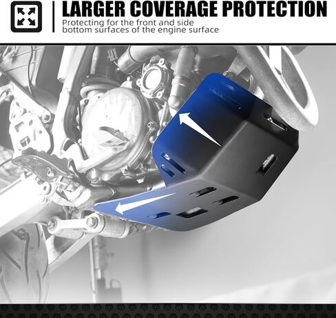 NICECNC لوحة انزلاقية سوداء لحماية هيكل المحرك متوافقة مع سوزوكي DRZ400/DRZ400E/DRZ400S/DRZ400SM 2000 2001 2002 2003-2020 2021 2022 2023 2024 انظر الإعداد in Kuwait