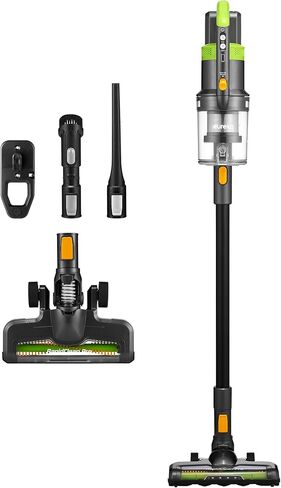 Eureka NEC285GR RapidClean Pro Cordless Cleaner for Hard Floors, Lightweight Vacuum LED Headlights, Convenient Stick and Handheld Vac, Green in Saudi Arabia