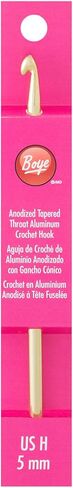 Boye 6218-K Aluminum 6-Inch Crochet Hook, K10.5/6.5mm in Kuwait