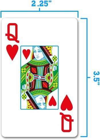 Copag Elite 100% Plastic Playing Cards - Bridge Size (Narrow) Jumbo Index Value 12 Pack in Kuwait