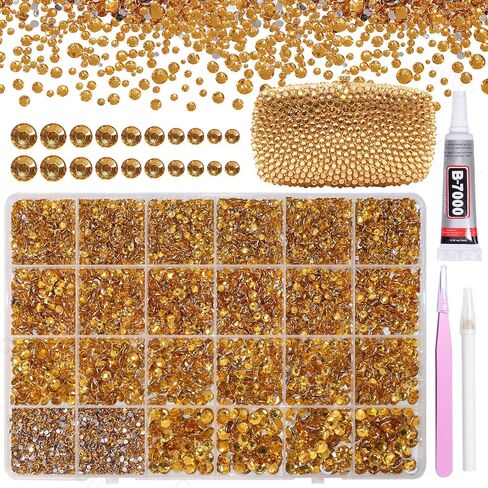 21000Pcs Black Rhinestones for Bedazzling Kit, Mix Sizes Jelly Bedazzling Resin Gems, Black Gems Bedazzling for Crafting, Flatback Resin Rhinestones for Craft DIY Face Makeup in Saudi Arabia