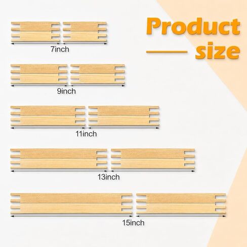 20Pcs Needlepoint Stretcher Bars for Needlework,5 Size DIY Stretcher Bar Frame, Standard Size 7", 9", 11", 13", 15", Tack Puller, Hammer, Hangers and Screws, Starter Kit for Beginners, Gift for Women in Kuwait
