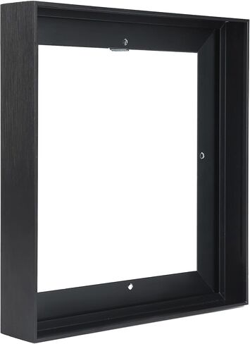 إطار قماشي معدني مقاس 24 × 36، إطار عائم من القماش للوحات قماشية عميقة مقاس 1-1.25 بوصة، إطارات عائمة من القماش (24 × 36، أسود) in Kuwait