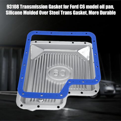 93108 حشية وعاء زيت ناقل الحركة لسيارة Ford C6، تمت ترقيتها برقائق فولاذية من الداخل أكثر سمكًا، وختم أفضل (عبوة واحدة) in Kuwait