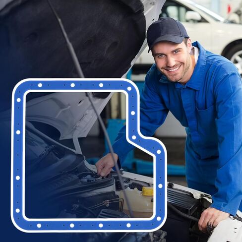93108 حشية وعاء زيت ناقل الحركة لسيارة Ford C6، تمت ترقيتها برقائق فولاذية من الداخل أكثر سمكًا، وختم أفضل (عبوة واحدة) in Kuwait