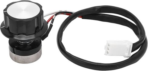 Fafeicy Throttle Motor Knob Switch Throttle Control Knob Switch with Standard Plug Easy Installation for SH Excavator (For SH A3 A5) in Kuwait