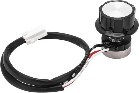 Fafeicy Throttle Motor Knob Switch Throttle Control Knob Switch with Standard Plug Easy Installation for SH Excavator (For SH A3 A5) in Kuwait