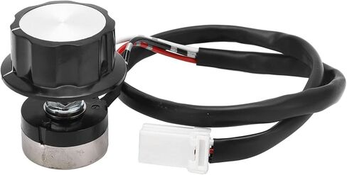 Fafeicy Throttle Motor Knob Switch Throttle Control Knob Switch with Standard Plug Easy Installation for SH Excavator (For SH A3 A5) in Kuwait