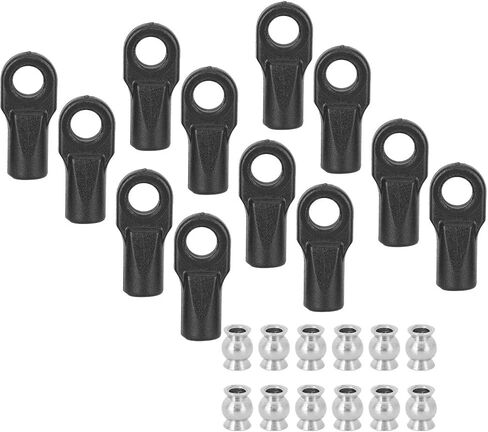 Fydun RC Rod Ends with Hollow Balls, 12pcs 1/10 E RC Car - Parts & Accessories in Kuwait