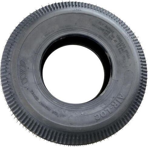 Airloc Sawtooth Rib جزازة العشب وجرار الحدائق إطار لجميع المواسم -340/300-5 نطاق تحميل 340/300/5 4 طبقات BSW جدار جانبي أسود in Kuwait