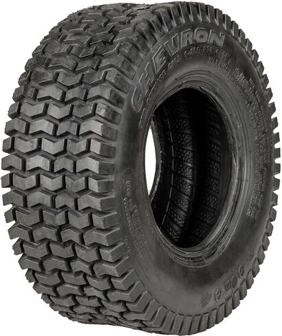 OTR Chevron جزازة العشب وجرار الحدائق إطار لجميع المواسم - 18X8.50-8 18X8.50X8 74A3 نطاق تحميل 4 طبقات BSW جدار جانبي أسود in Kuwait