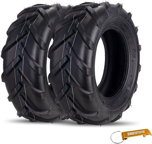 إطار جرار Deestone 23x8.50-12 D405 - 93A3 23x8.50x12 - 6 طبقات T/L - حزمة إطار/سلسلة مفاتيح متينة لإطارات المزرعة in Kuwait