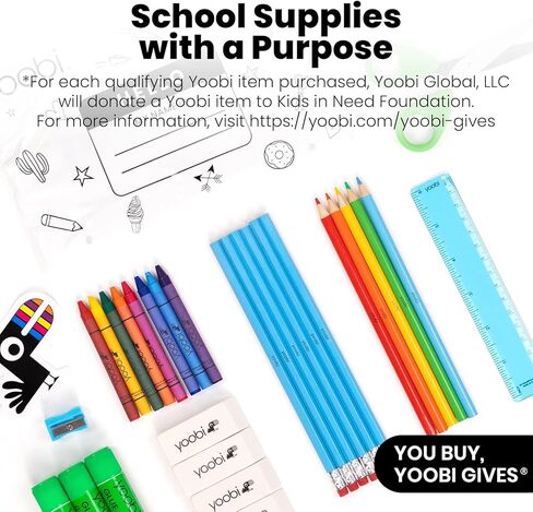 Yoobi Index Legal Dividers Card Holder Set 3x5 – Pack of 4 with Storage Cases & Tab Dividers – Holds 100 Cards Each – Colorful Note Card Organizer for Students, Teachers & Office Use in Kuwait