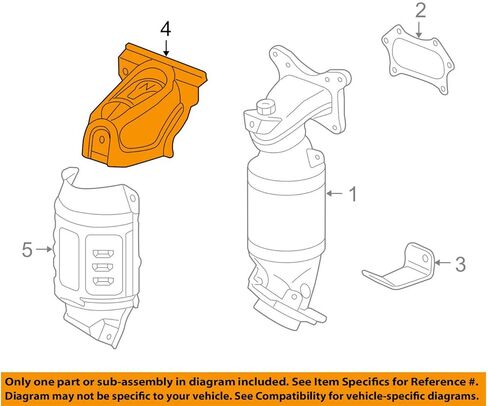 Genuine Honda 18120-R40-A00 Chamber Cover in Kuwait