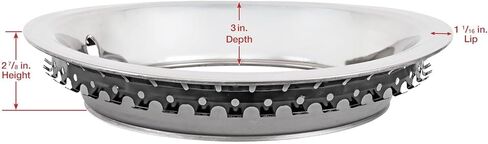 JEGS Stainless Steel Trim Ring | Fits JEGS 15" x 8" Rally Wheels | 1 Per Package in Kuwait