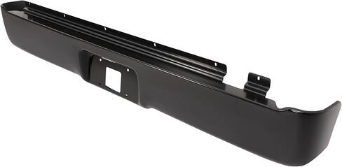 مقلاة HECASA الخلفية متوافقة مع 2004-2014 Ford F150 F-150 Fleetside/Styleside - سرير قياسي فقط مقلاة لفة ممتصة للصدمات مع ضوء ترخيص LED رحلان كهربائي أسود in Kuwait