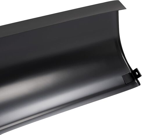 ALMULOO Front and Rear Roll Pan Set Compatible with 1967-1972 Chevrolet C10 Suburban/Panel/Pickup Base Models, 2-Piece Steel Electrophoresis Black in Kuwait
