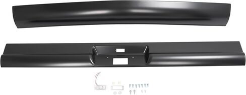 ALMULOO Front and Rear Roll Pan Set Compatible with 1967-1972 Chevrolet C10 Suburban/Panel/Pickup Base Models, 2-Piece Steel Electrophoresis Black in Kuwait
