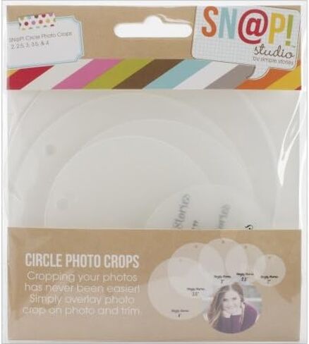 سن @ ع! Photo Crops 5/Pkg-Circle in Kuwait