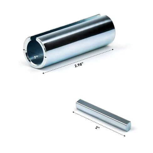 جديد 3/4 "إلى 1" بوصة 3 "محول كم العمود المرفقي الطويل 1/4" فتحة Keyway مع Keystock، الفولاذ المقاوم للصدأ محرك الغاز كرنك رمح كم محول بكرة عجلة تتحمل المخفض المفترس 2 "مفتاح الخطوة in Kuwait