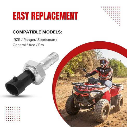 استبدال OEM 4014262 مفتاح ضغط الفرامل متوافق مع سلسلة Polaris RZR Pro Turbo، Ranger 1000 900 570 500، Sportsman 570 450، General 1000 يستبدل 4081117 in Kuwait