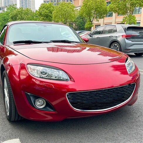 for Mazda MX-5 NC for Miata 2009 2010 2011 2012 2013 2014 2015 Car Headlight Eyebrow Eyelids Cover Exterior Accessories Headlight Eyebrow Eyelid Cover Trim in Kuwait